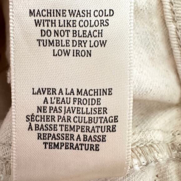 BlankNYC Womens Denim Trucker Jacket Size XS Floral Feminine Pastel Spring Cream - Picture 7 of 9